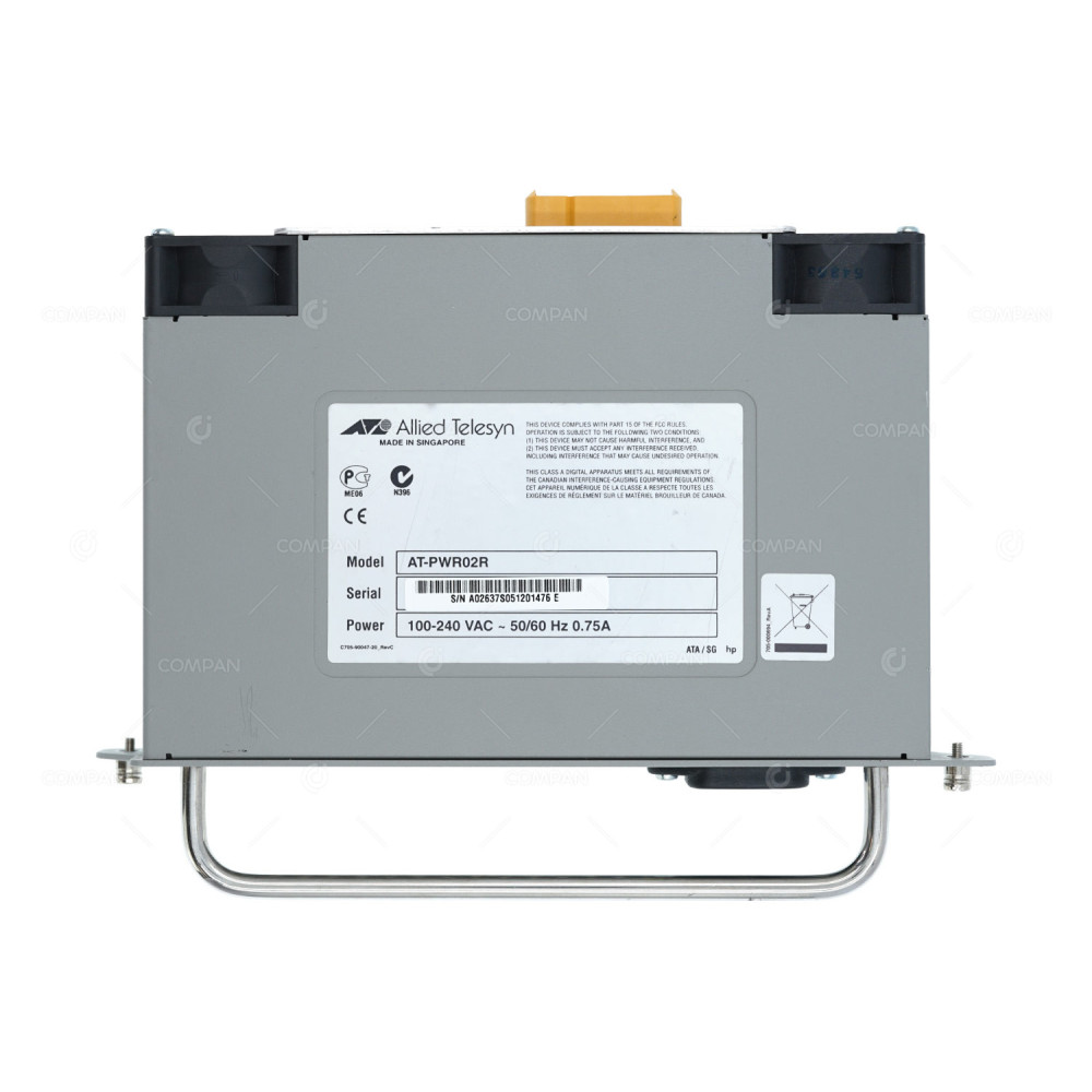 AT-PWR02R ALLIED TELESYS 180W POWER SUPPLY FOR AT-PWR02R C705-90047-20